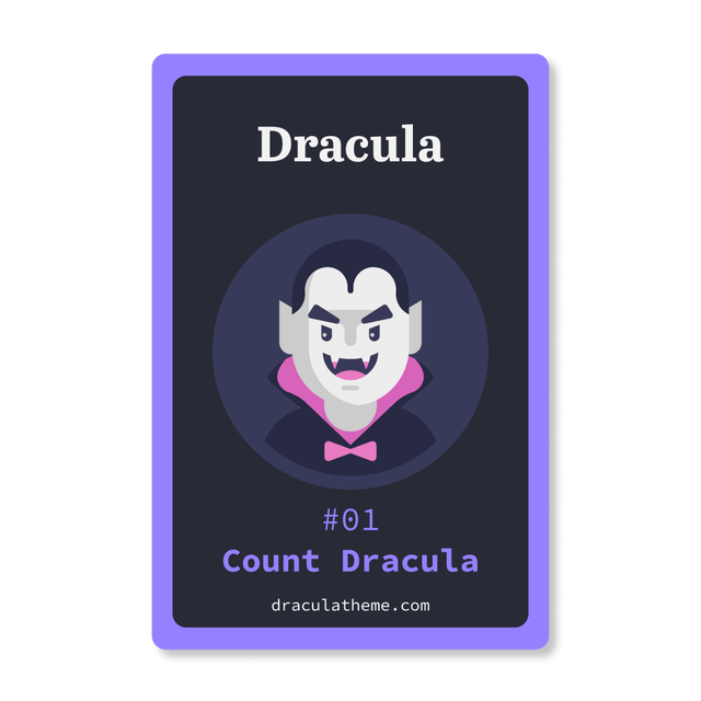 Dracula Pin n.1