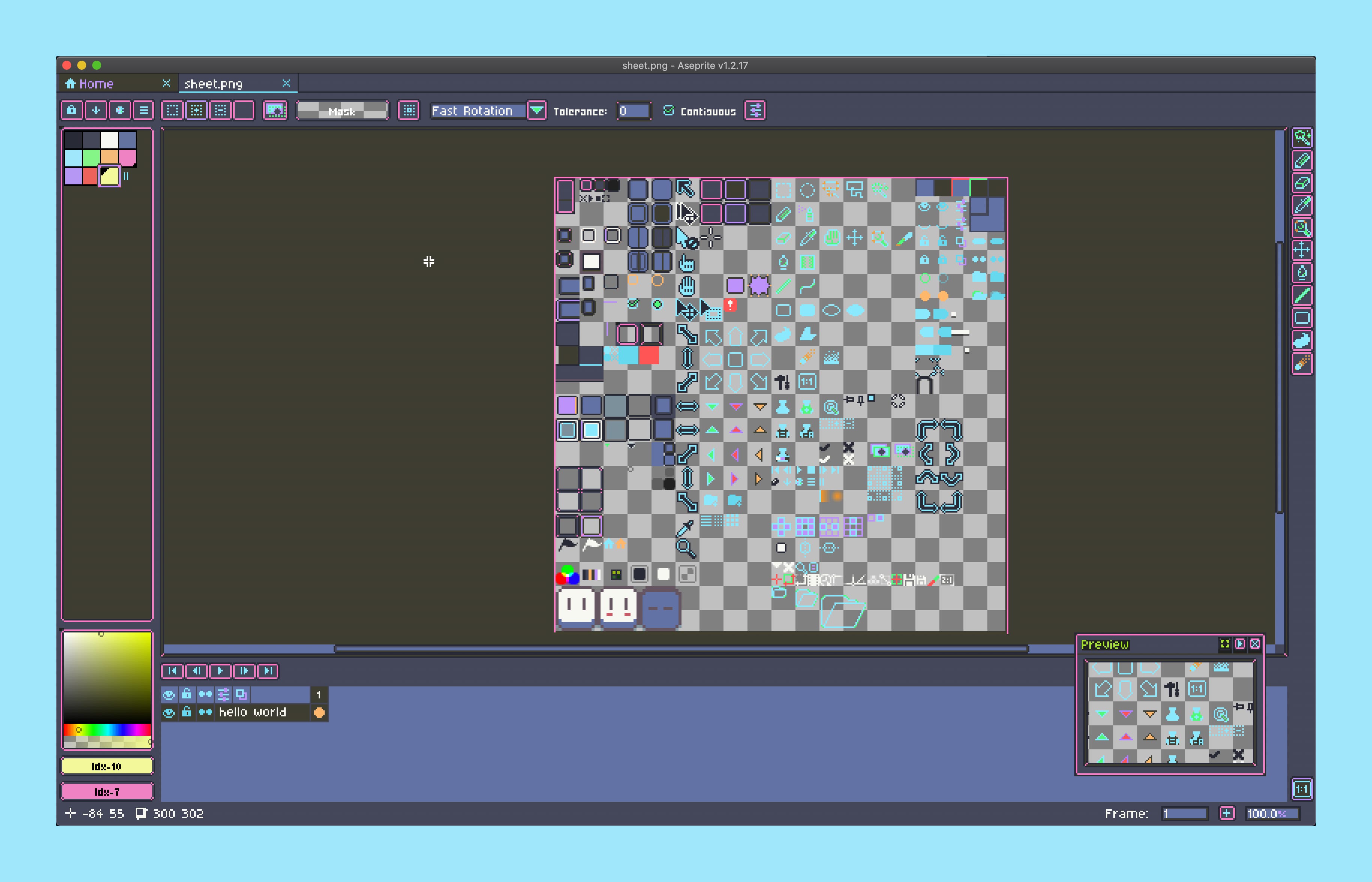 Dracula for Aseprite