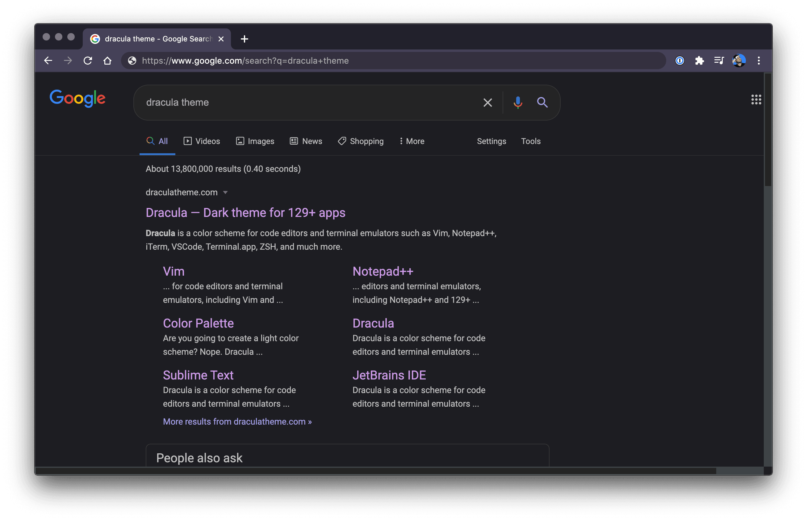 Night Eye applied to Night Eye
