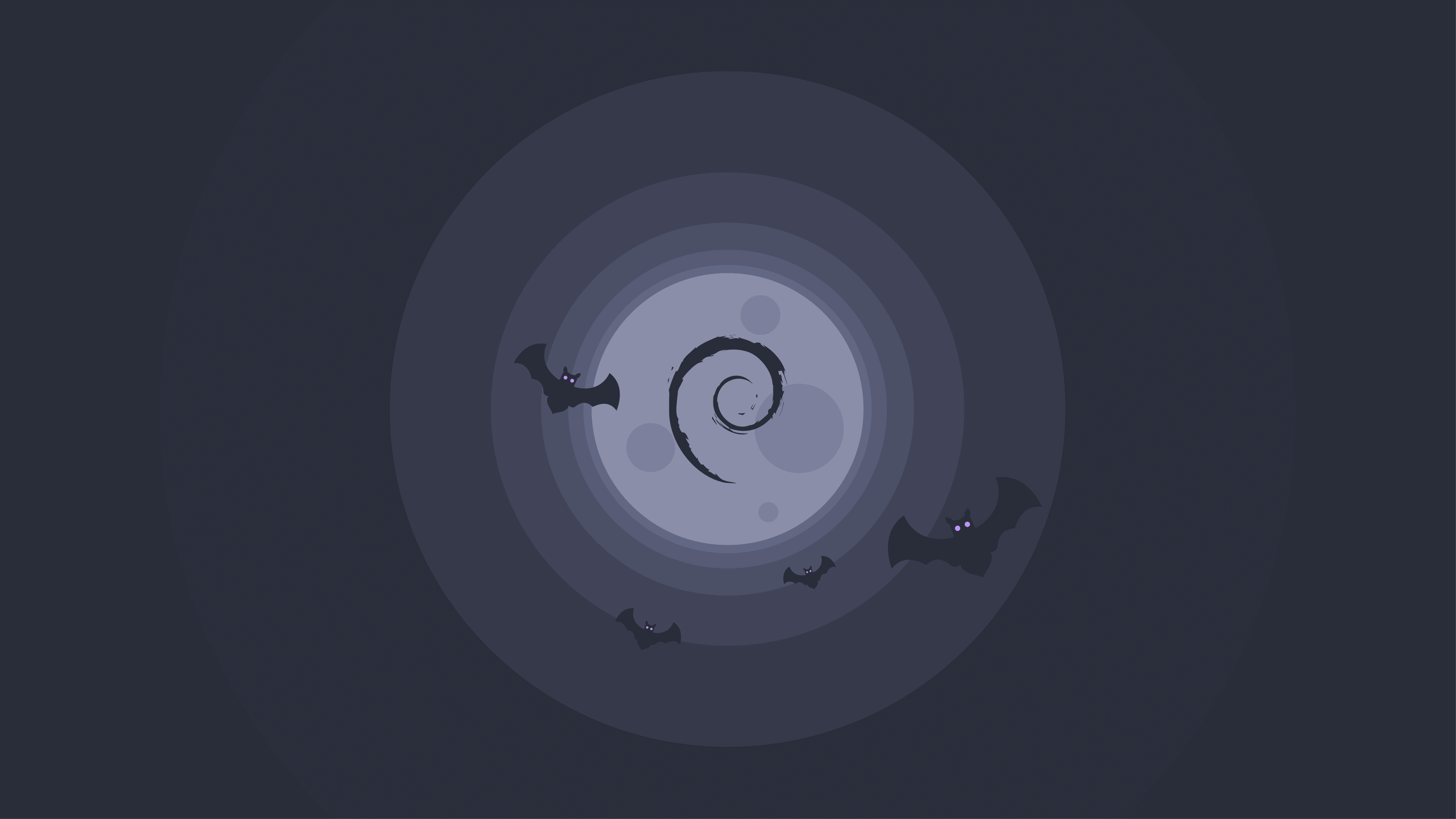 Dracula Wallpaper for Debian