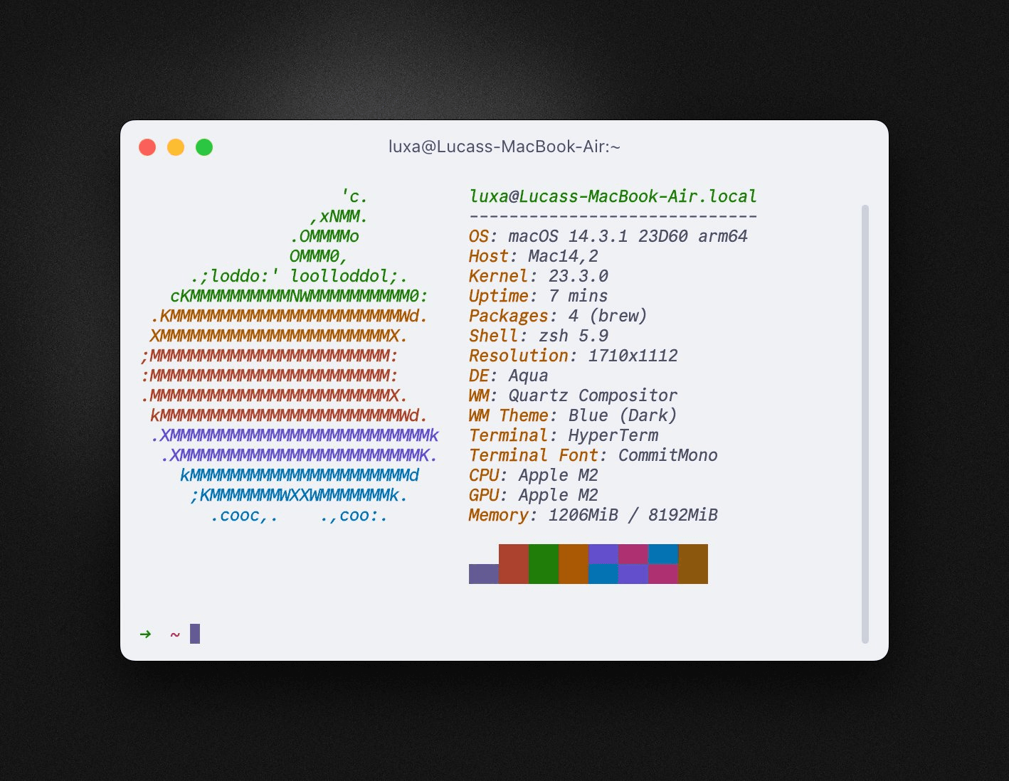 Dracula Pro - Alucard in Hyper Term.