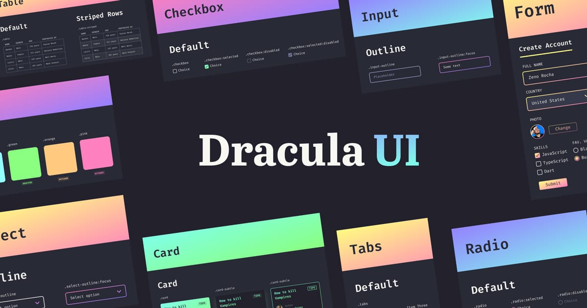 Dracula UI