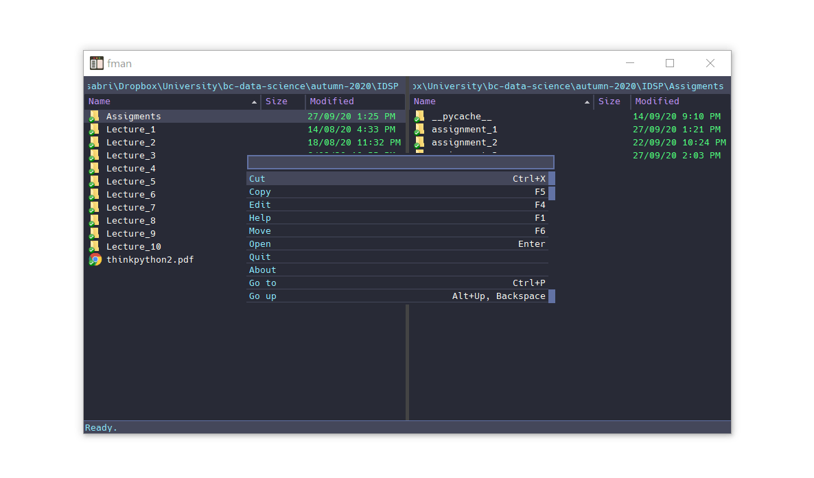 fman - Theme Preview